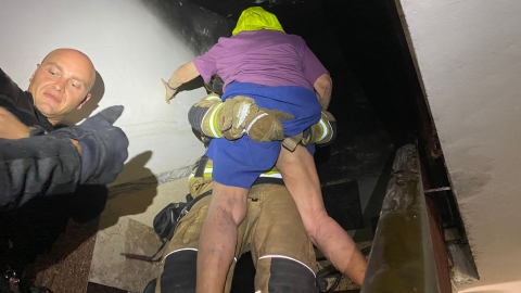 8 נפגעים בשריפה שפרצה בבניין - חדשות בפתח תקווה