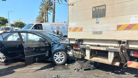 2 ילדים נפצעו בתאונת דרכים - חדשות בפתח תקווה