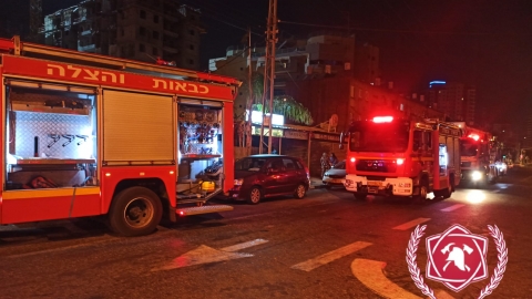 שריפה פרצה בבניין מגורים ברח' - חדשות בפתח תקווה