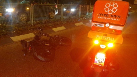 רוכב אופניים חשמליים נפצע קשה - חדשות בפתח תקווה