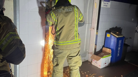 הלילה בקרית אריה: שריפה במוסך - חדשות בפתח תקווה