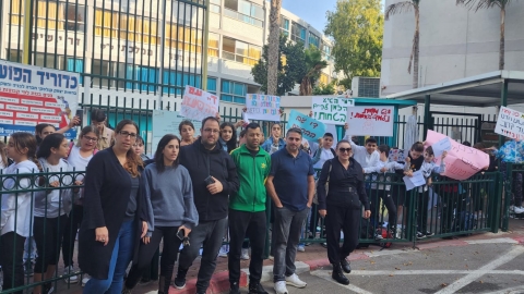 לפני הבחירות גרינברג הפגין והתחייב. - חדשות בפתח תקווה