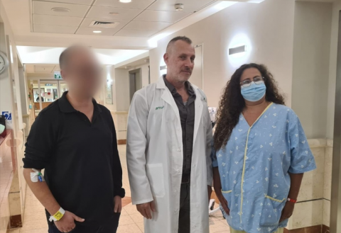 תרם כליה ולא ידע שהנתרמת - בריאות בפתח תקווה