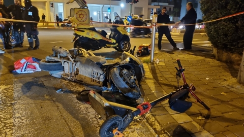 רוכב קורקינט חשמלי בן 15 - חדשות בפתח תקווה