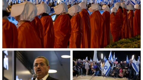המפכ"ל לשעבר אלשייך בהפגנה בפ"ת: - חדשות בפתח תקווה