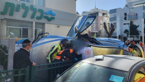 נהגת כבת 85 נפצעה כתוצאה - חדשות בפתח תקווה