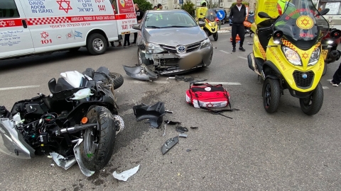 בן 38 שרכב על אופנוע - חדשות בפתח תקווה