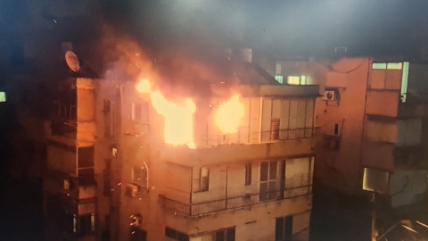 שריפה פרצה בדירה ברח' ברוד - חדשות בפתח תקווה