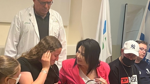 צפו במפגש המרגש בבילינסון: מושתלי - בריאות בפתח תקווה