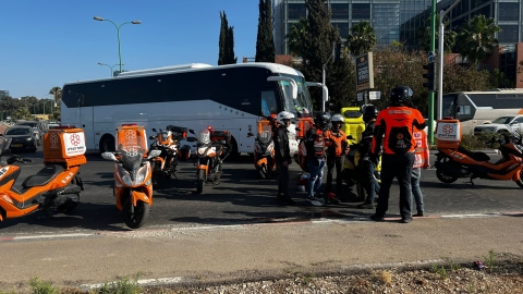 הולך רגל נפצע קשה בתאונה - חדשות בפתח תקווה
