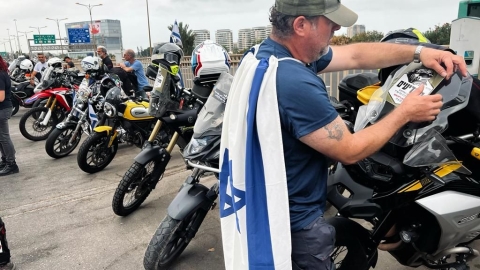 מסע אופנועים מחאה למען הלומי - חדשות בפתח תקווה
