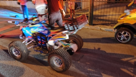 רוכב טרקטורון התהפך ברחוב הראשונים - חדשות בפתח תקווה