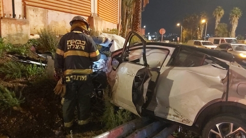 גנב רכב ונהרג בתאונה - חדשות בפתח תקווה
