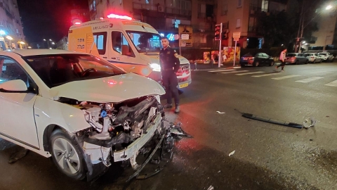 4 פצועים בתאונת דרכים ברח' - חדשות בפתח תקווה