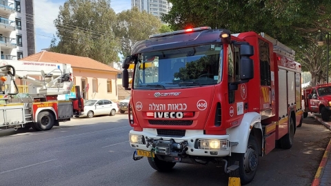 שריפה פרצה בדירה בדרך ז'בוטינסקי - חדשות בפתח תקווה