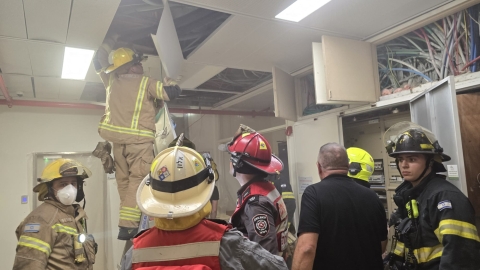 שריפה פרצה בבית חולים השרון - חדשות בפתח תקווה