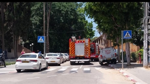 שריפה בדירה ברח' אושיסקין, חולצו - חדשות בפתח תקווה