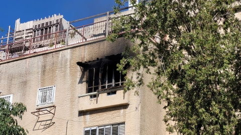 שריפה פרצה בדירה ברחוב היבנר - חדשות בפתח תקווה