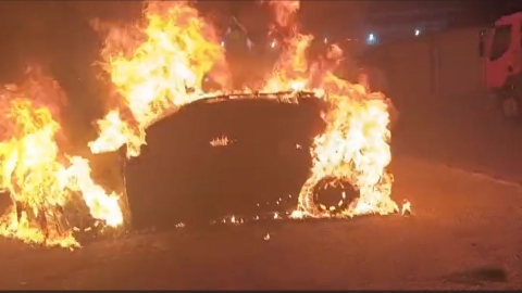 אמש ברח' השחם: חשד להצתת - חדשות בפתח תקווה