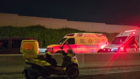 רוכב קטנוע נהרג בתאונה בכביש - חדשות בפתח תקווה
