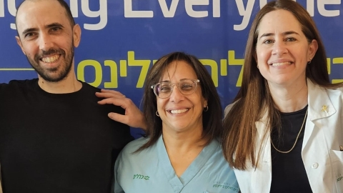 טל שוהם, שוחרר מביה"ח בילינסון - בריאות בפתח תקווה