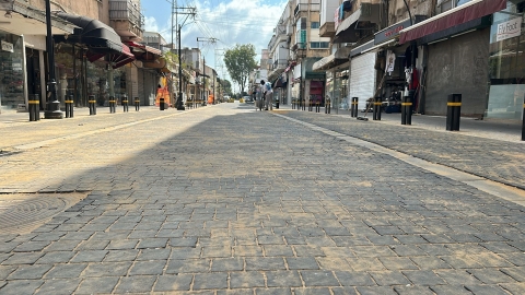 התקדמות בעבודות לחידוש רחוב חובבי - חדשות בפתח תקווה