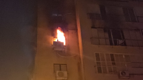 2 נפגעים בשריפת דירה בפתח - חדשות בפתח תקווה