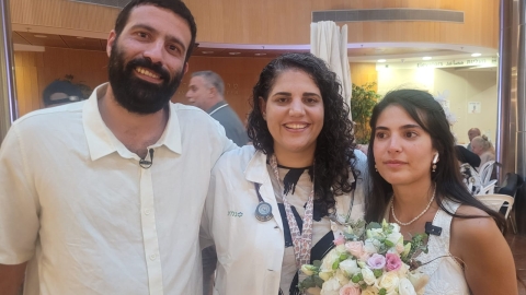 מחווה מרגשת במרכז דוידוף - בריאות בפתח תקווה