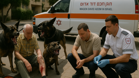 2 גברים ננשכו ע"י כלב - חדשות בפתח תקווה