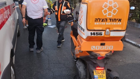 הולך רגל נפצע בינוני מפגיעת - חדשות בפתח תקווה