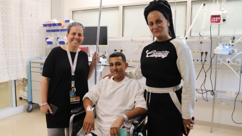 נער המטופל בשניידר קיבל את - בריאות בפתח תקווה