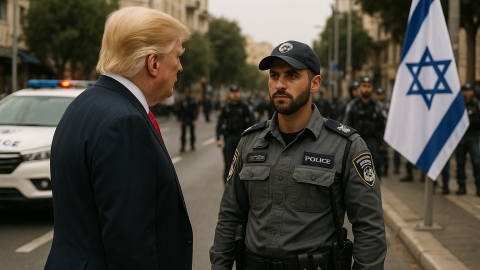 המשטרה נערכת לביקור הנשיא טראמפ - חדשות בפתח תקווה