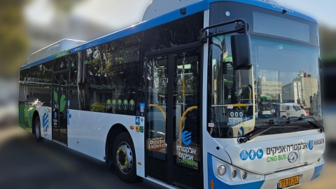 35 אוטובוסים חדשים ממונעי גז - תחבורה בפתח תקווה