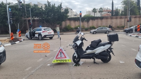 2 פצועים בתאונת דרכים ברחוב - חדשות בפתח תקווה