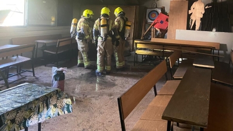 שריפה בבית ספר ברחוב אמסטרדם - חדשות בפתח תקווה