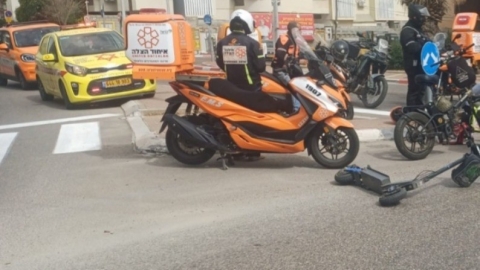 רוכב קורקינט חשמלי בן 18 - חדשות בפתח תקווה