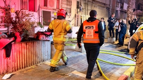 שריפה פרצה בדירה ברח' ברנר - חדשות בפתח תקווה