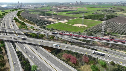 החלו העבודות להרחבת כביש 6 ושדרוג מחלף דניאל.