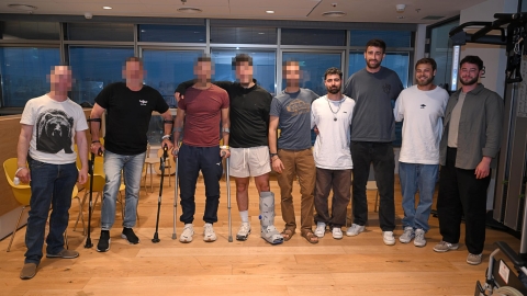 "במשך שנתיים בעזה, המשימה העיקרית - בריאות בפתח תקווה