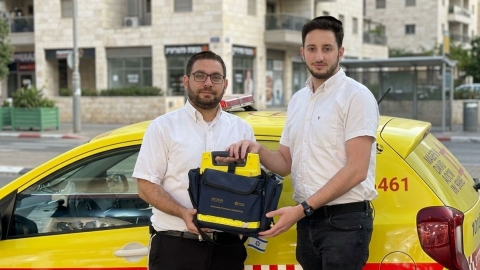 בן 74 התמוטט ולקה בדום לב בדיוטי פרי בנתב