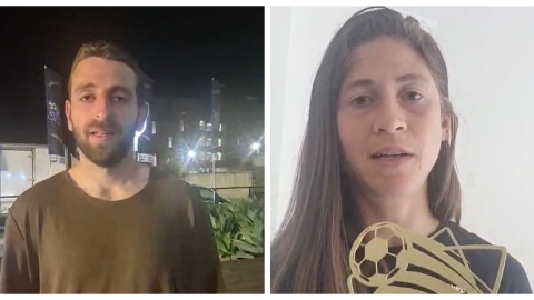 אלו 2 הספורטאים שזכו בפרס מצטיין ומצטיינת 'אות דוגמא ומופת' ומלגה - צפו