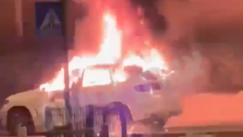 הלילה באם המושבות: פיצוץ עז כתוצאה מהשלכת רימון רסס לעבר רכב חונה
