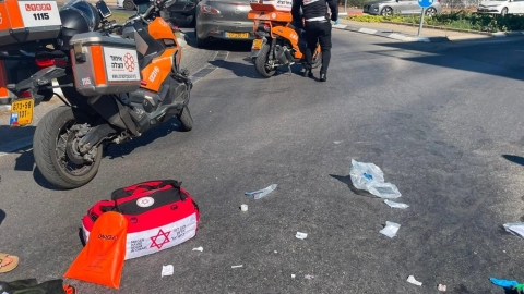 אסון בראש העין: ילדה בת 9  נהרגה מפגיעת מיניבוס - הנהג הפוגע עוכב לחקירה