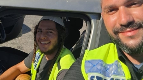 הלכו לקניות ב'אושר עד' והשאירו את הכלב ברכב