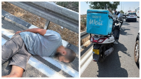 מרדף בפתח תקווה: שוטרים ירו לעבר חשוד בגניבת אופנוע