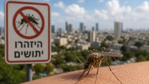 קדחת מערב הנילוס: יתושות נגועות - בריאות בפתח תקווה