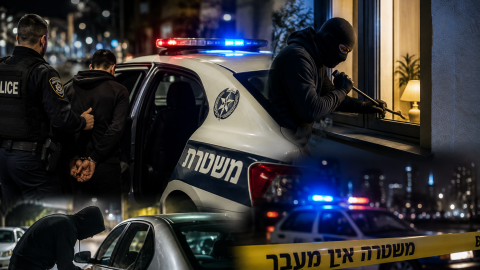 מפת הפשיעה של פתח תקווה נחשפת: כמה עבירות? אילו עבירות? ובאילו אזורים בעיר?
