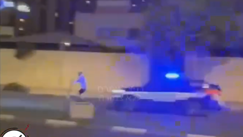 רכב ביטחון עירוני פגע בעוצמה - חדשות בפתח תקווה